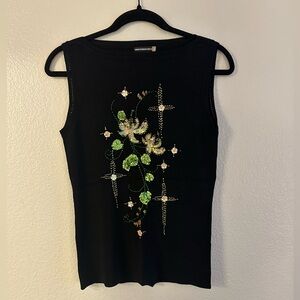 Y2K Embellished Tank Top